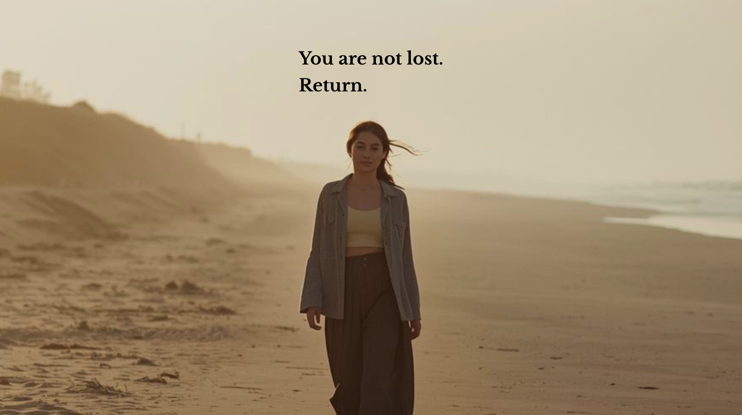 You Are Not Lost — You Just Forgot