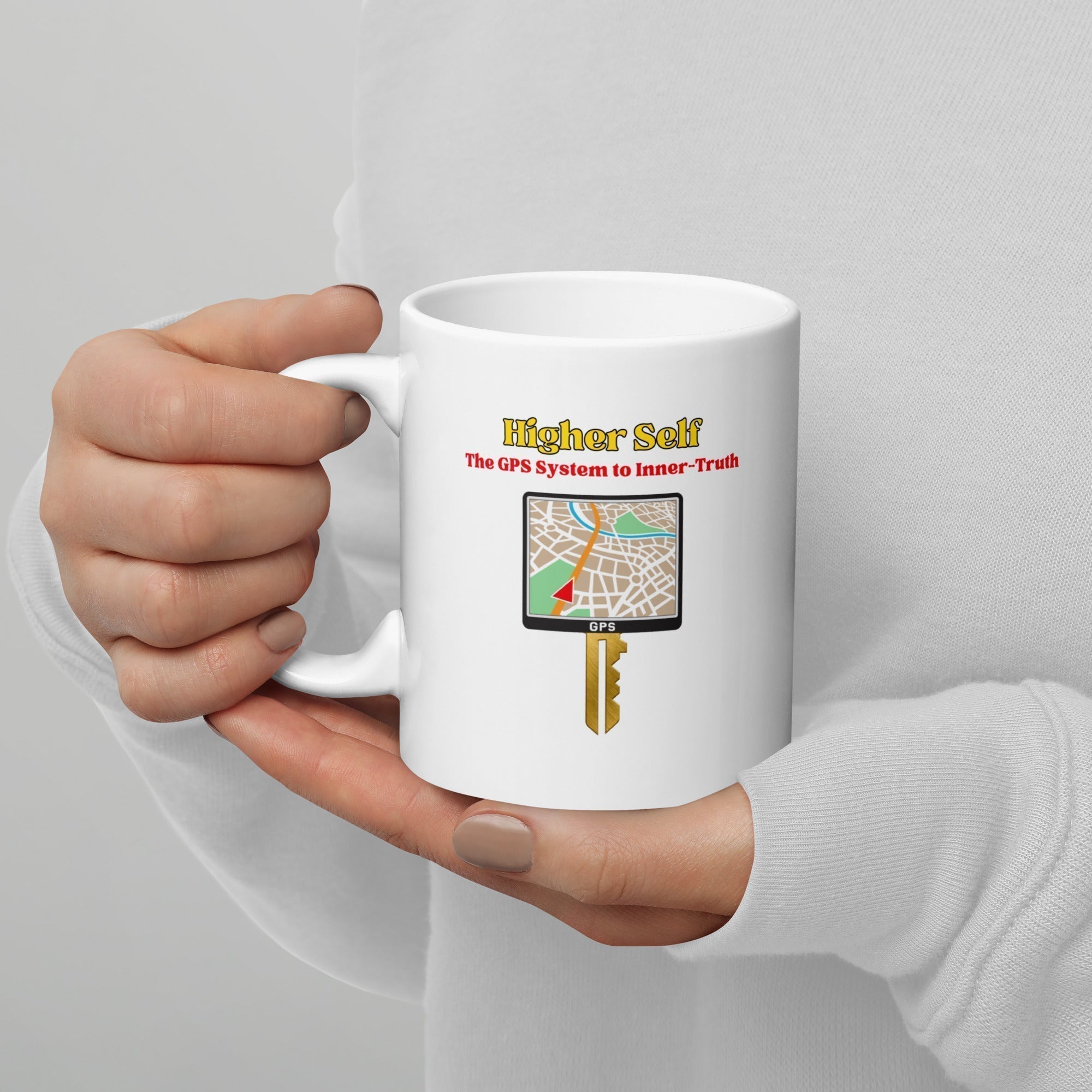 Hands holding a Level 369 Collective mug during a quiet morning ritual