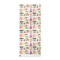 Zen-inspired wrapping paper roll with calming pattern.