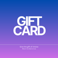 Gift card image with purple gradient background and text "gift card" for Level 369 Collective.